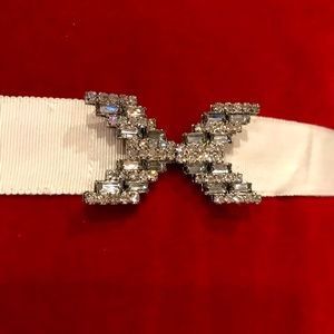 Rhinestone Stretch Belt